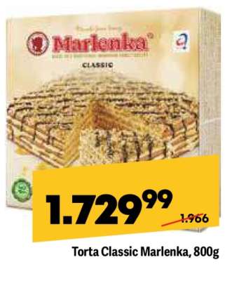 Torta Classic Marlenka, 800g