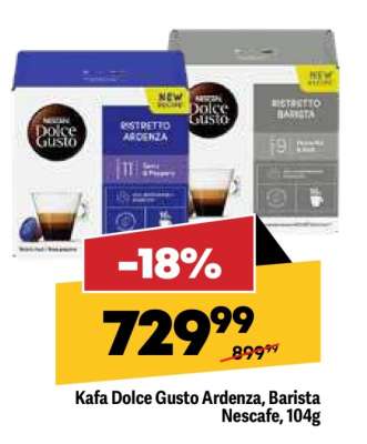Kafa Dolce Gusto Ardenza, Barista Nescafe, 104g