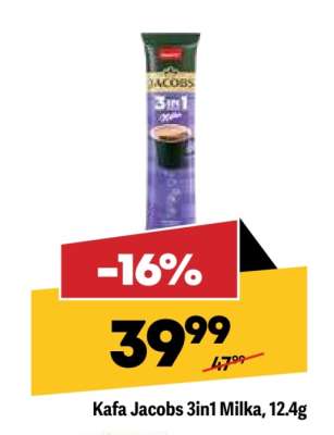 Kafa Jacobs 3in1 Milka, 12,4g