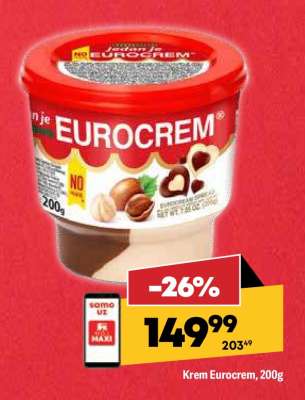 Krem Eurocrem, 200g