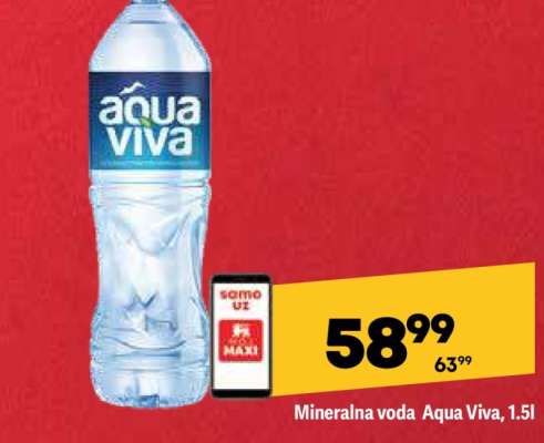 Mineralna voda Aqua Viva 1.5l