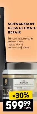 SCHWARZKOPF GLISS ULTIMATE REPAIR