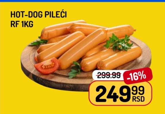HOT-DOG PILEĆI RF 1KG