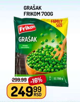 Grašak Frikom 700g