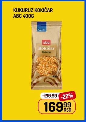 Kukuruz Kokičar ABC 400g