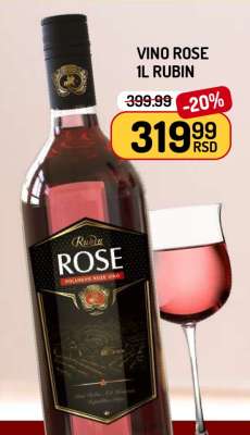 Vino Rose 1l Rubin