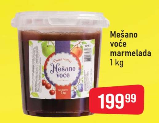 Mešano voće marmelada