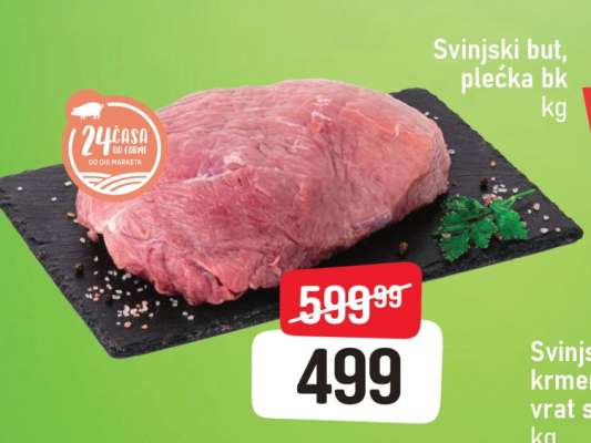 Svinjski but, plećka bk