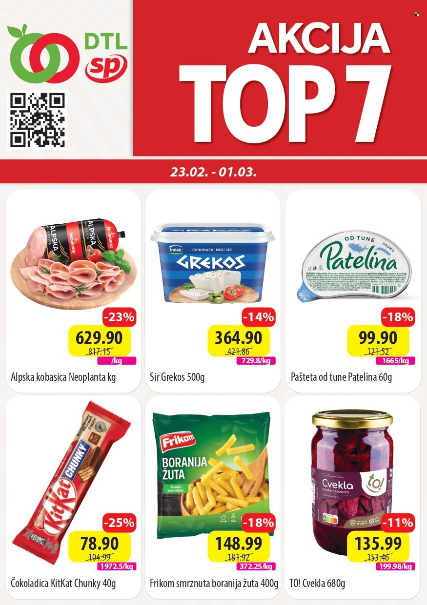 Senta Promet katalog - 23.02.2026 - 01.03.2026. Stranica 1