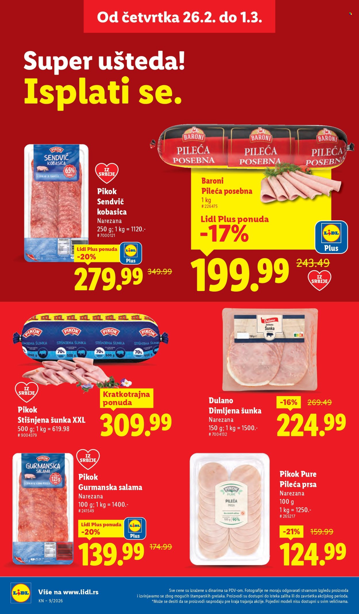 Lidl katalog - 26.02.2026 - 04.03.2026. Stranica 20