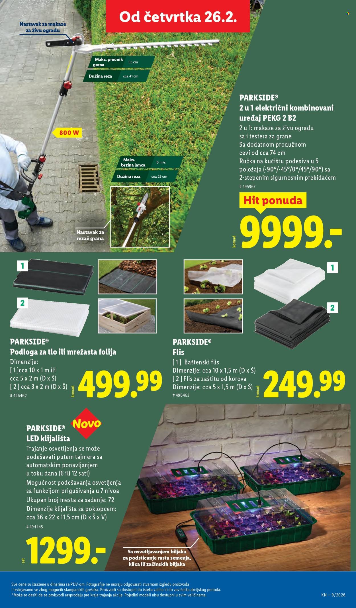 Lidl katalog - 26.02.2026 - 04.03.2026. Stranica 75