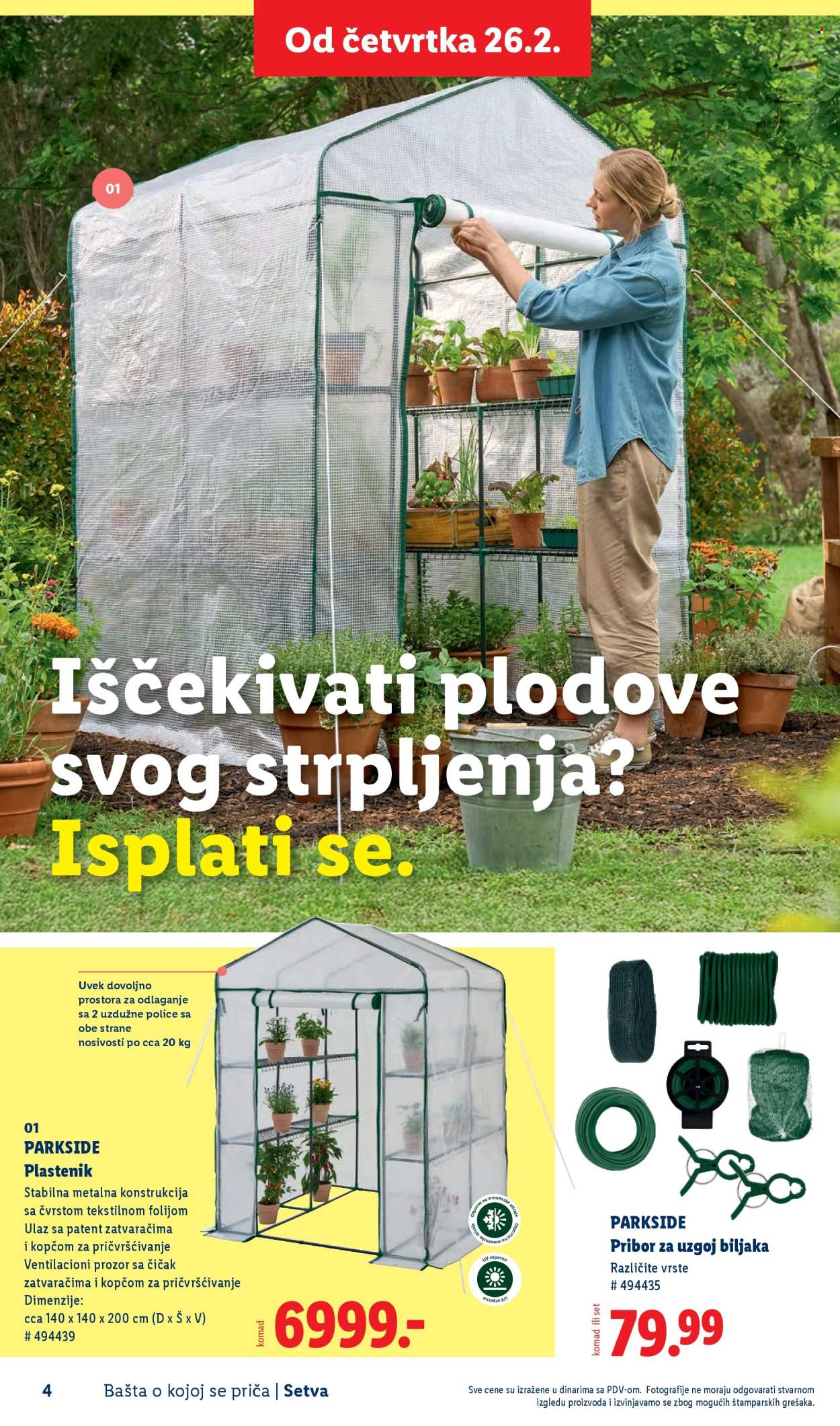 Lidl katalog. Stranica 4