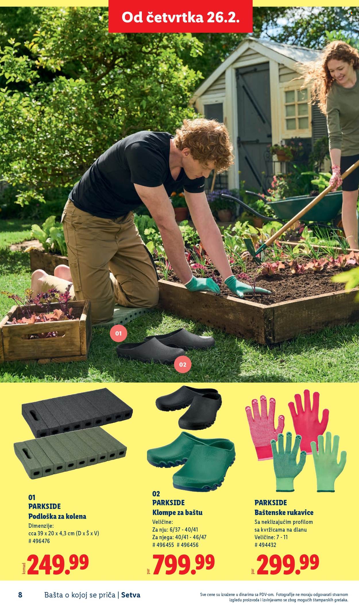 Lidl katalog. Stranica 8