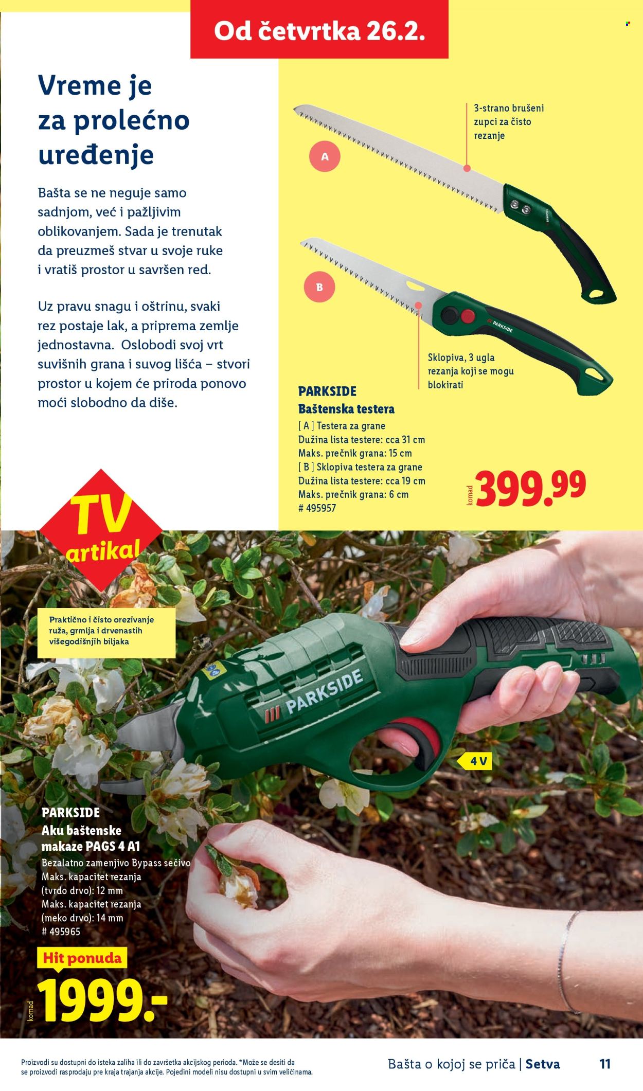 Lidl katalog. Stranica 11