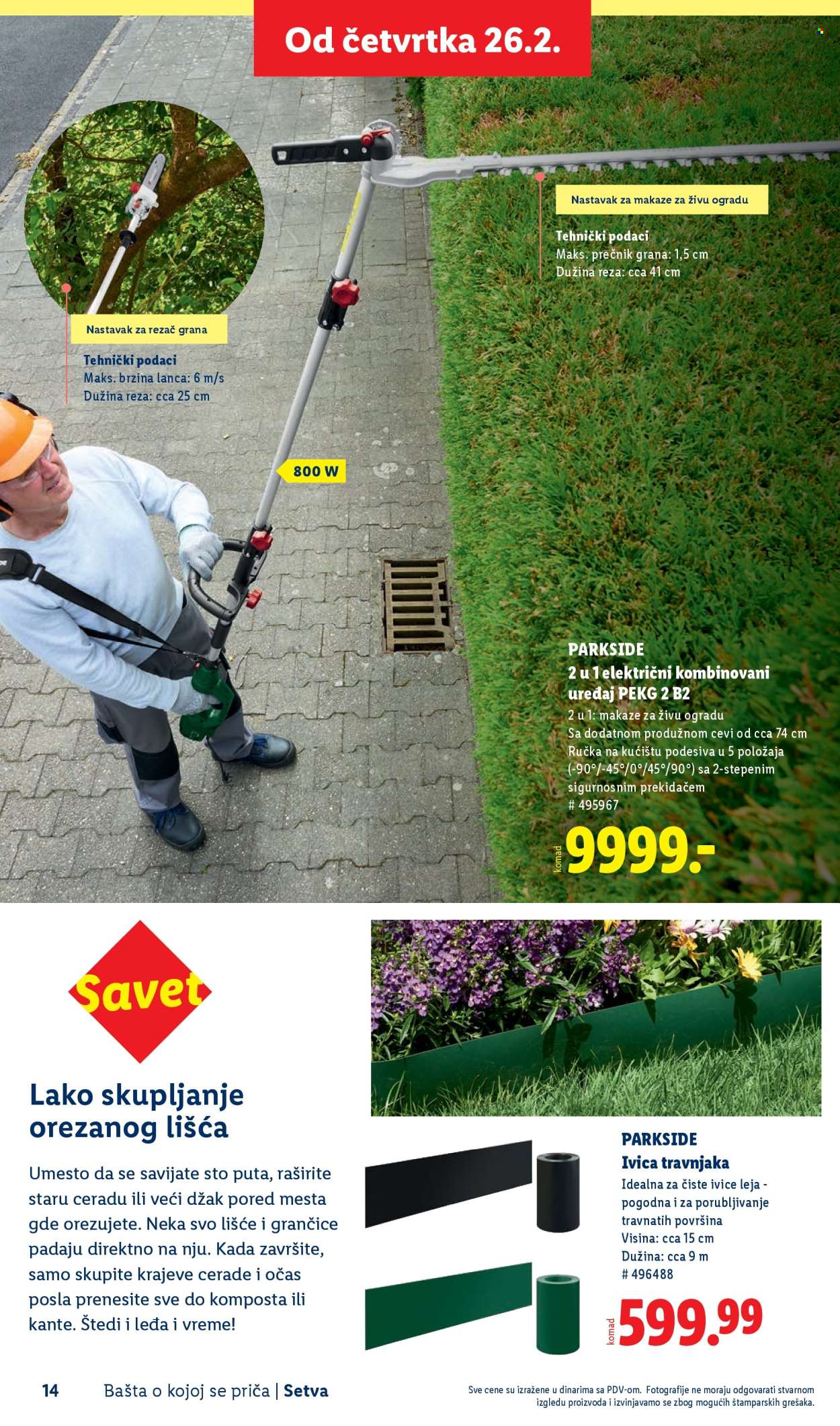 Lidl katalog. Stranica 14