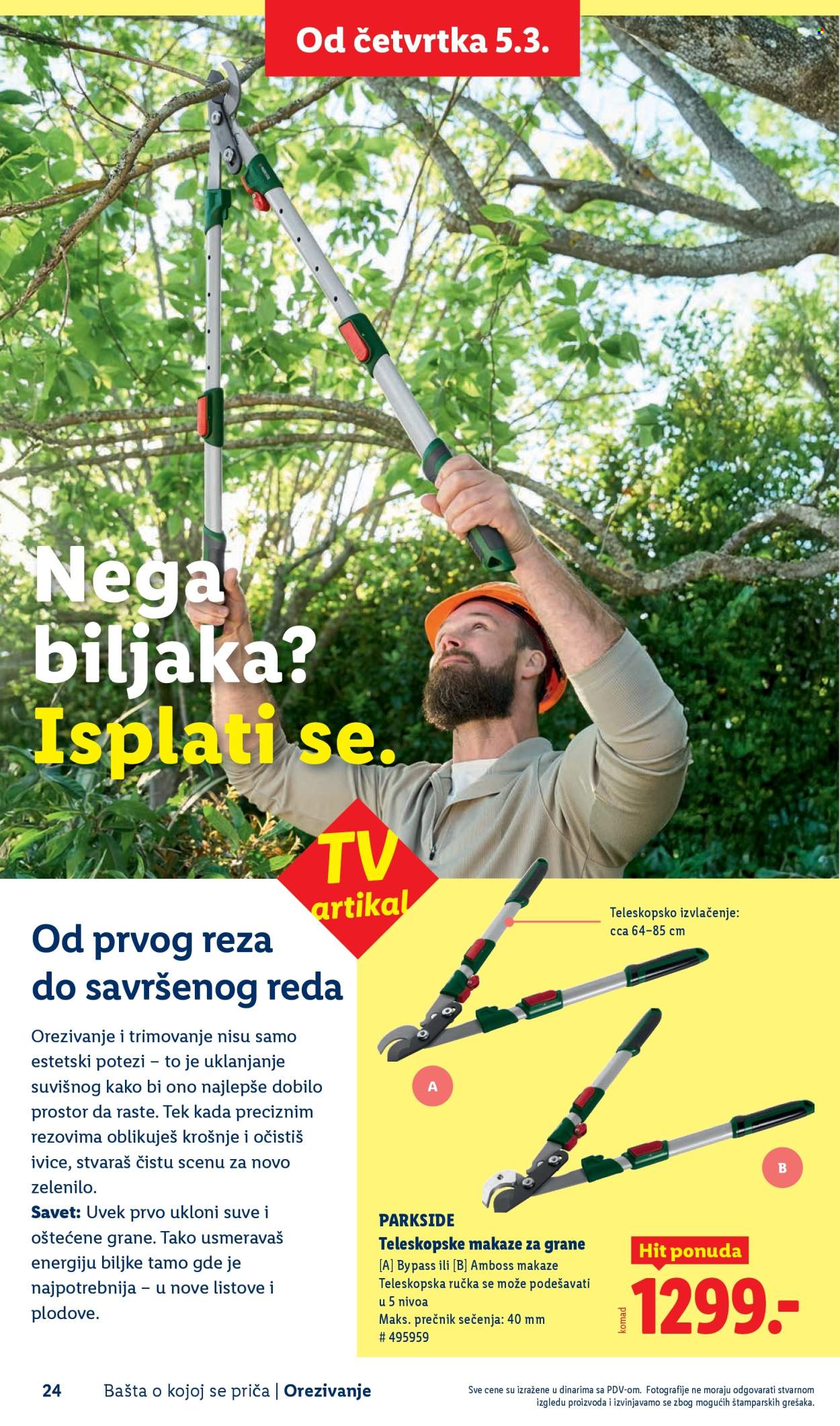 Lidl katalog. Stranica 24