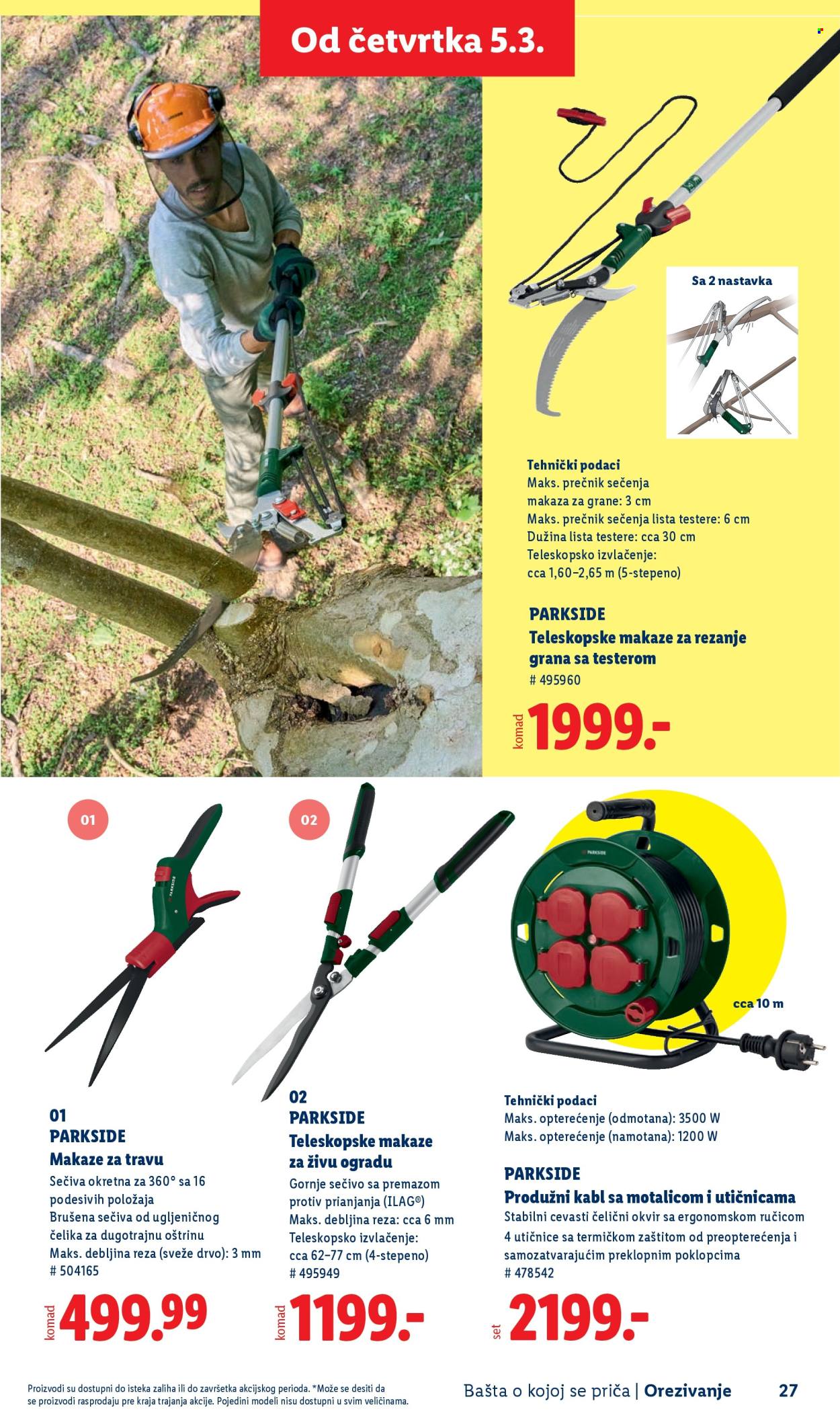 Lidl katalog. Stranica 27