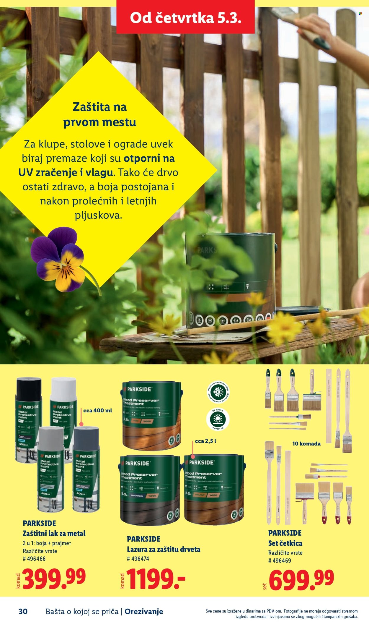 Lidl katalog. Stranica 30