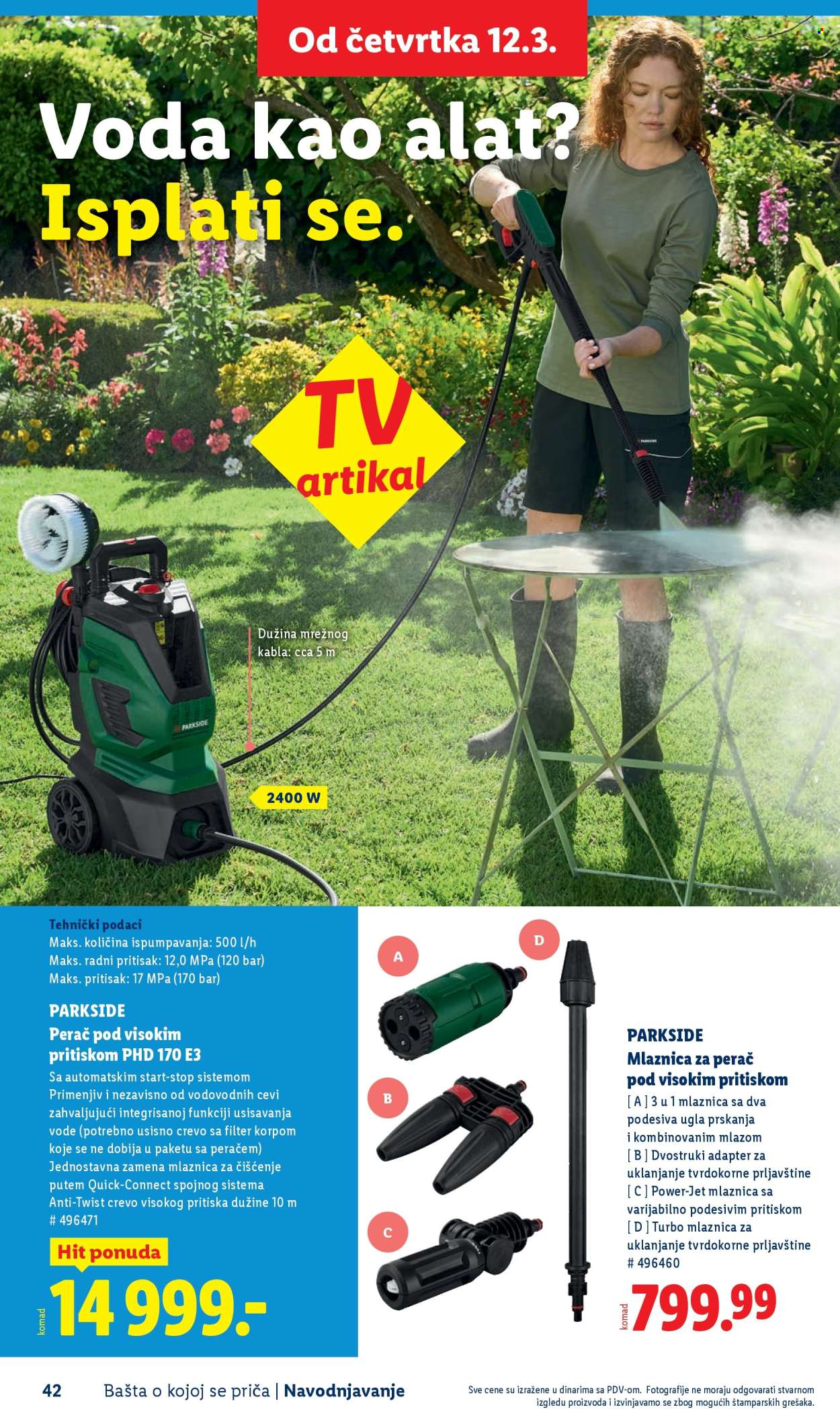 Lidl katalog. Stranica 42