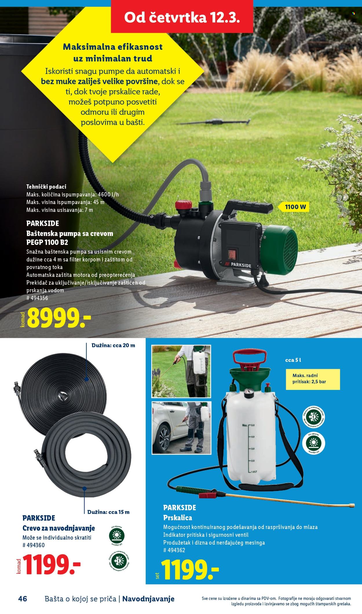 Lidl katalog. Stranica 46