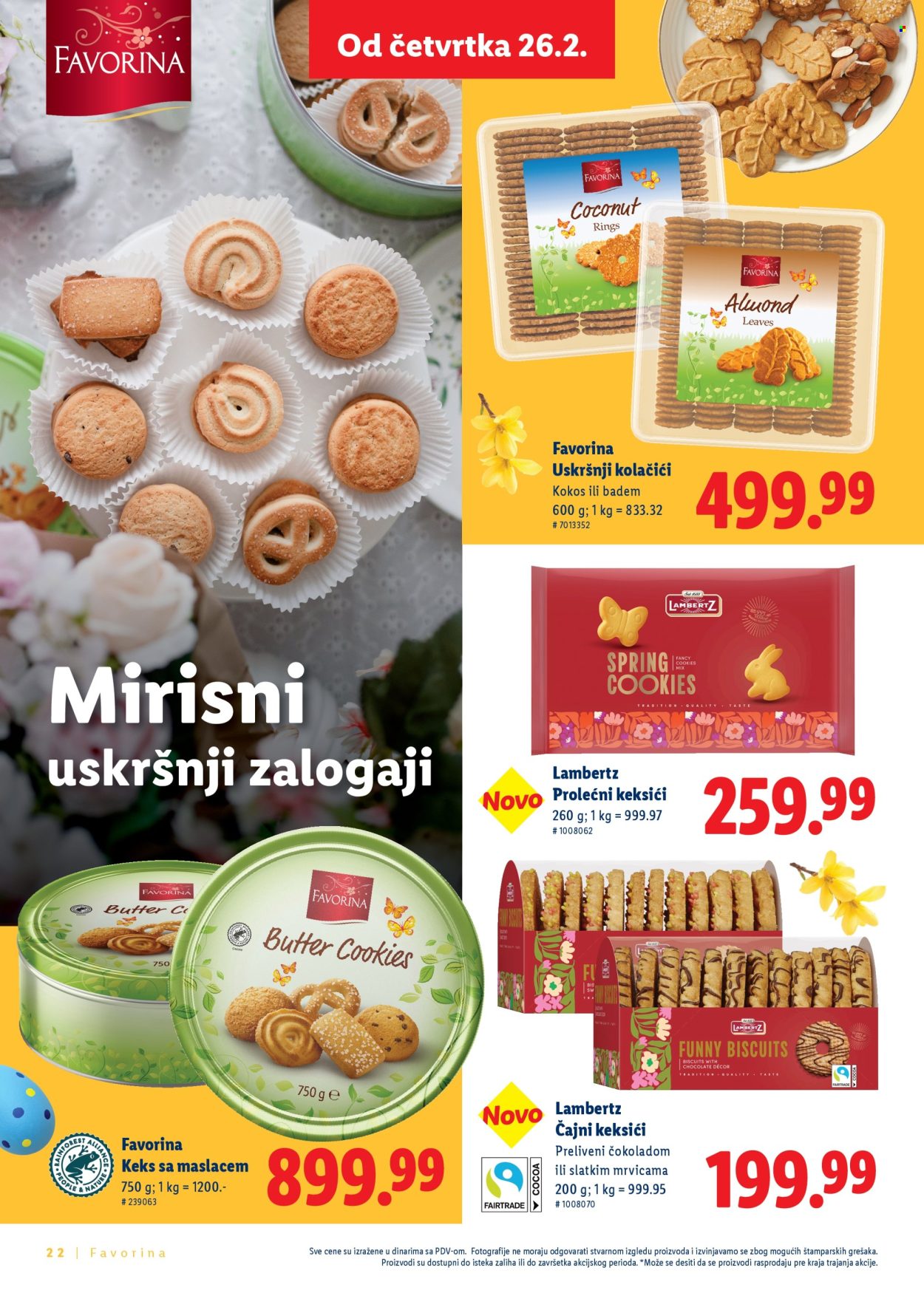 Lidl katalog. Stranica 22