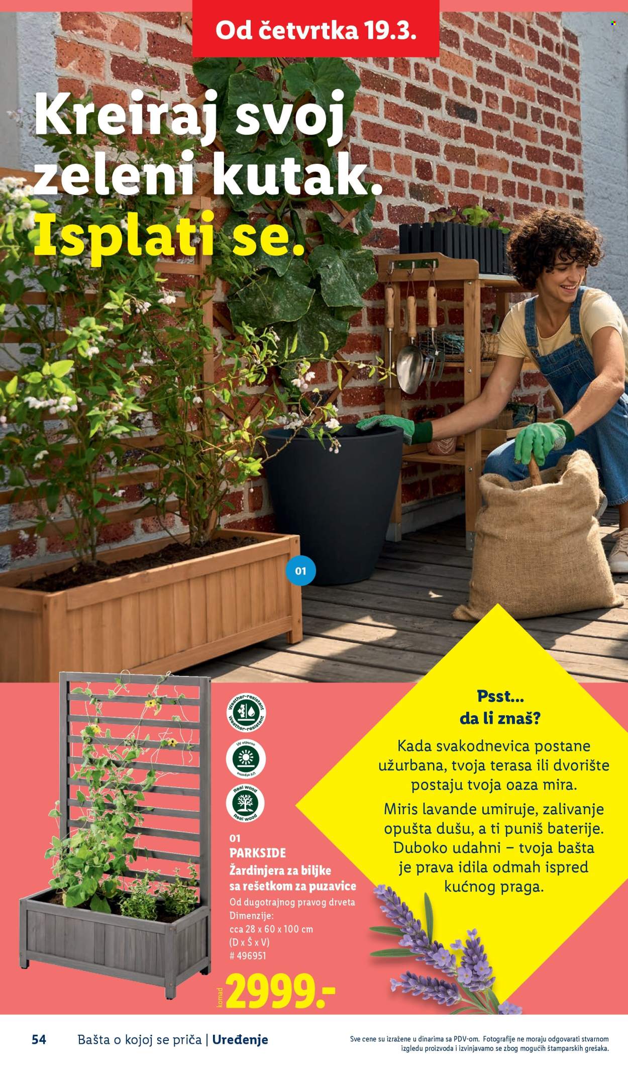 Lidl katalog. Stranica 54