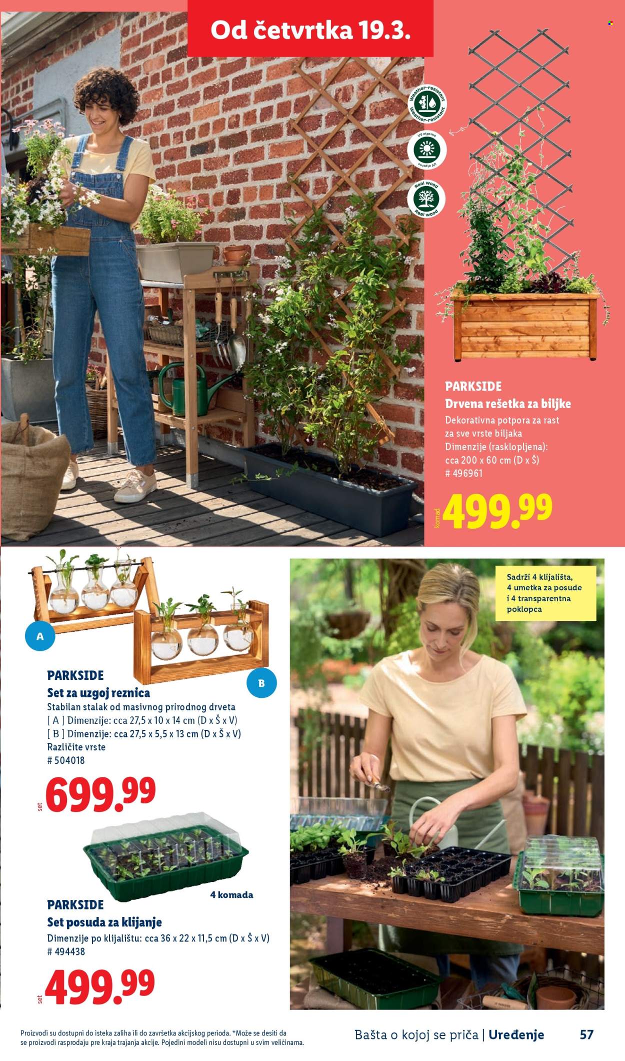 Lidl katalog. Stranica 57