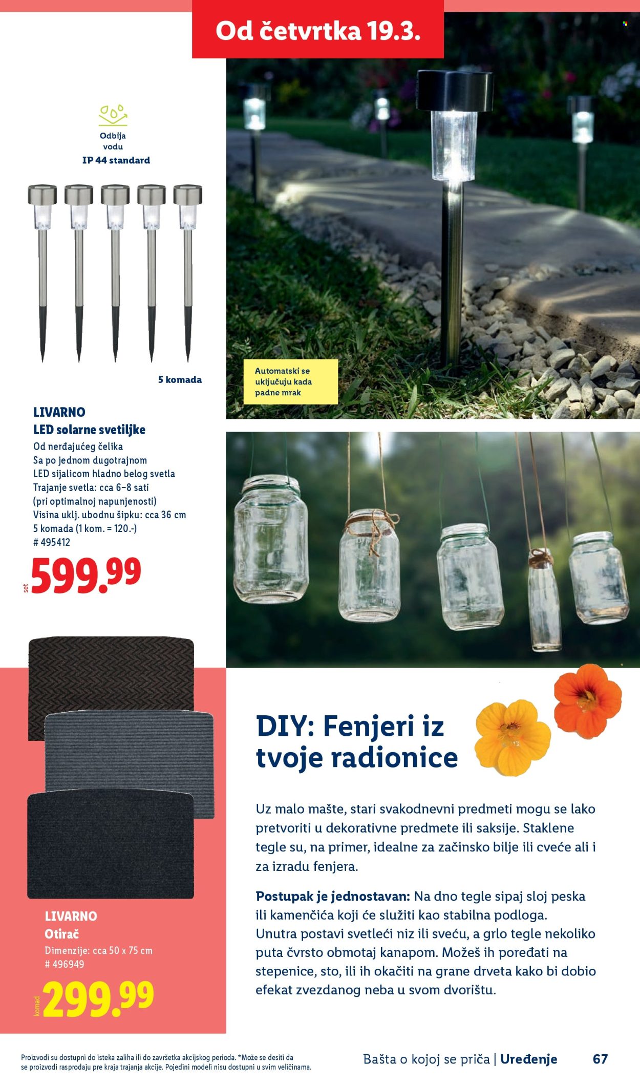 Lidl katalog. Stranica 67