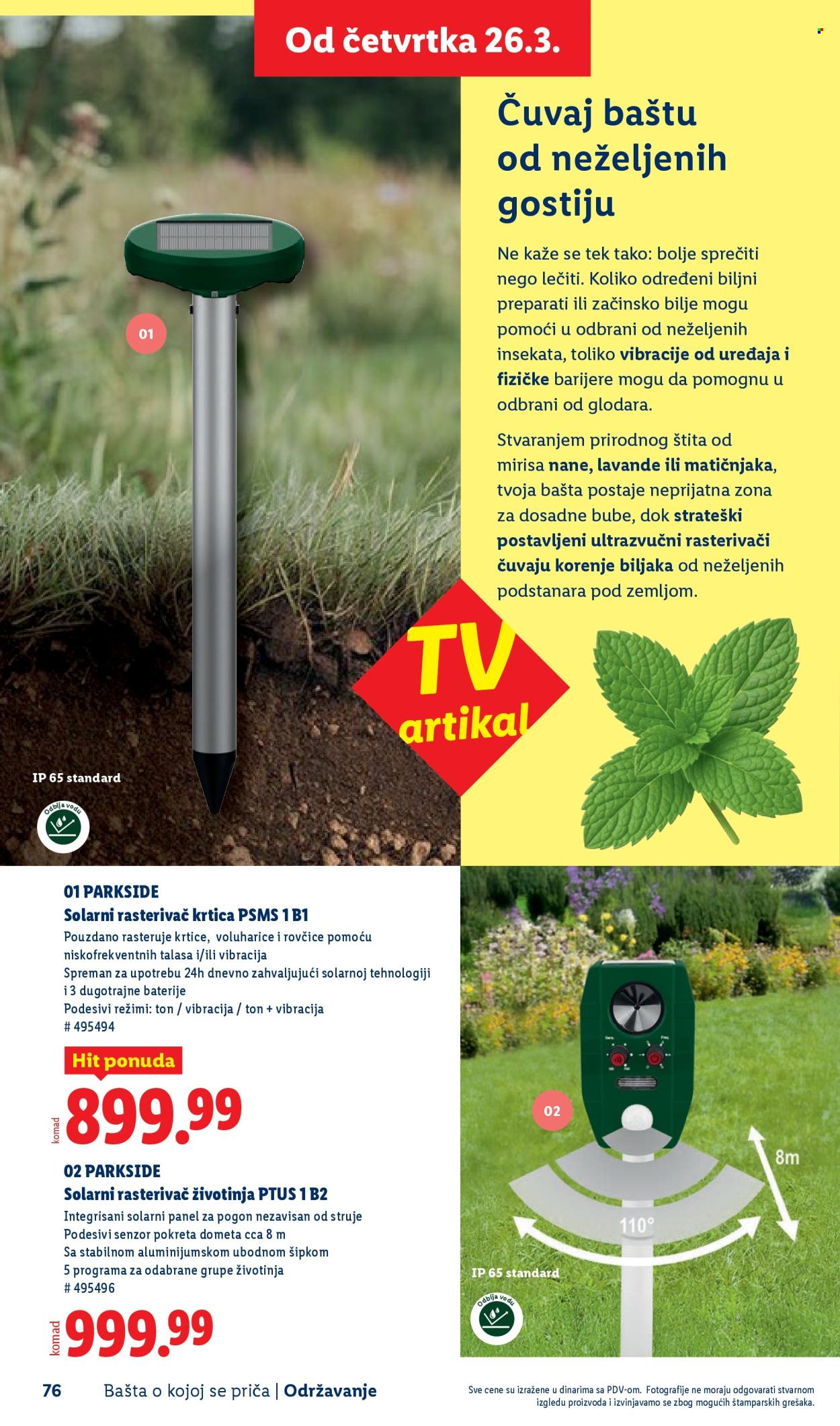 Lidl katalog. Stranica 76