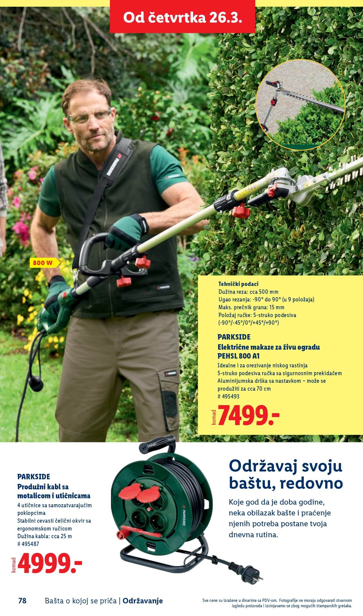 Lidl katalog. Stranica 78