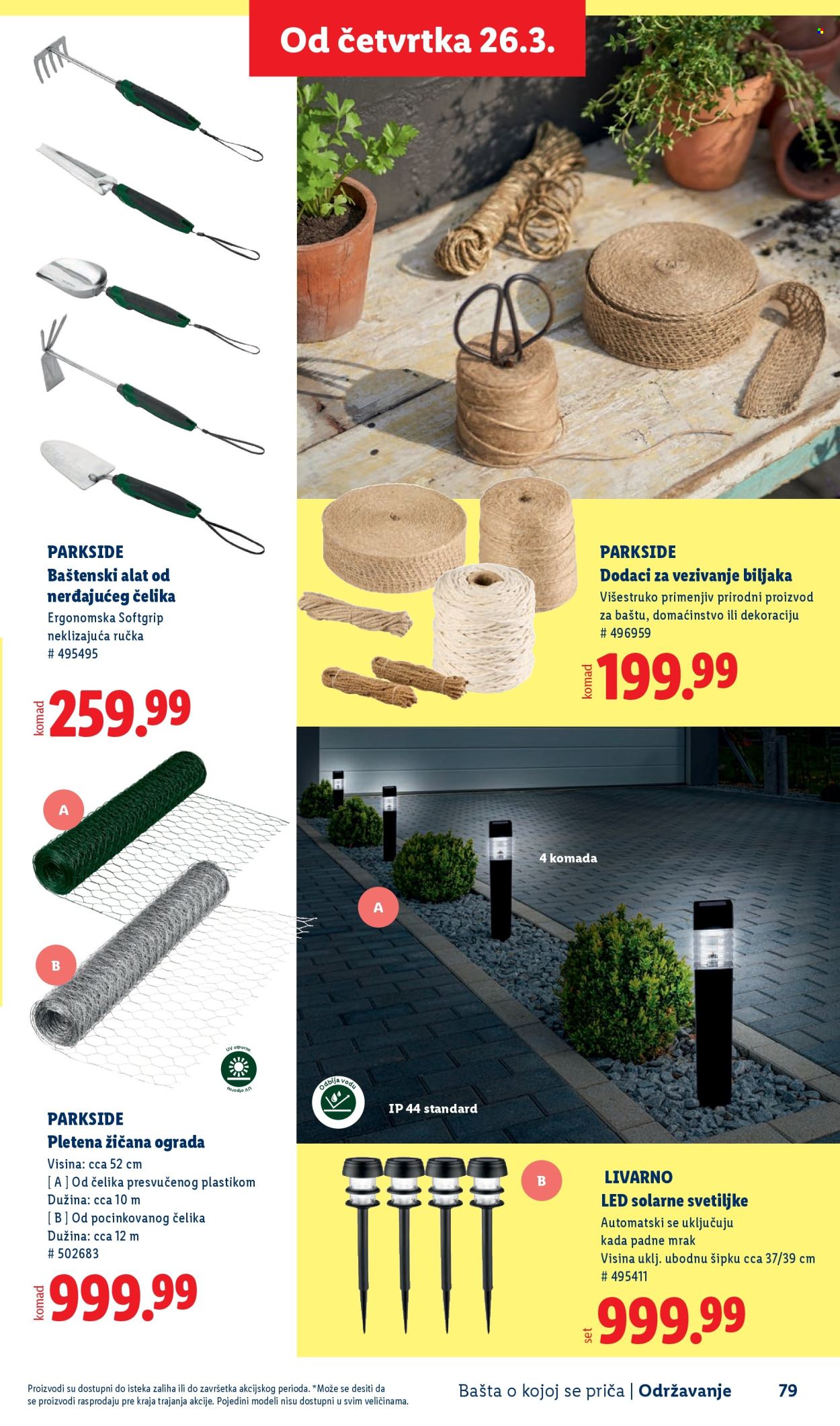 Lidl katalog. Stranica 79