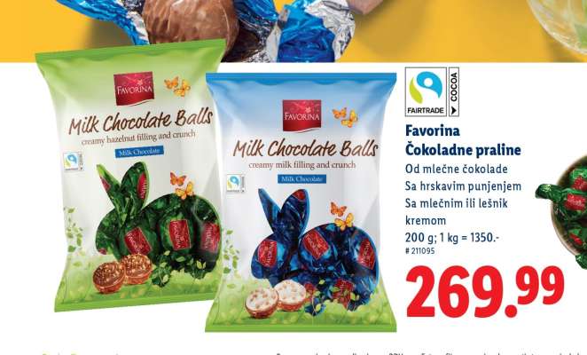 Favorina Čokoladne praline