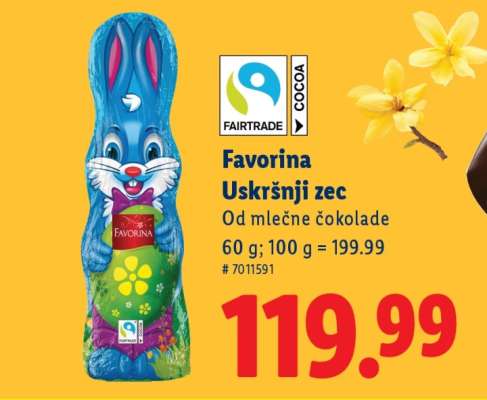 Favorina Uskršnji zec