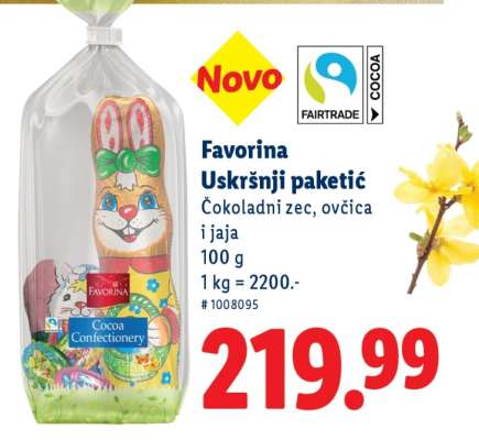 Favorina Uskršnji paketić