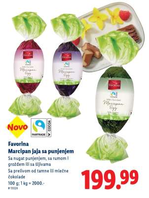 Favorina Marcipan jaja sa punjenjem