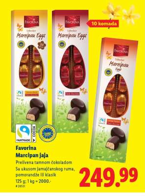 Favorina Marcipan jaja