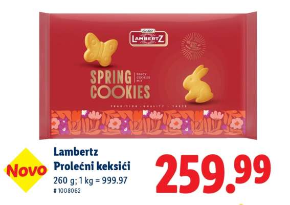 Lambertz Prolećni keksići