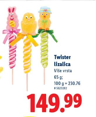 Twister lizalica