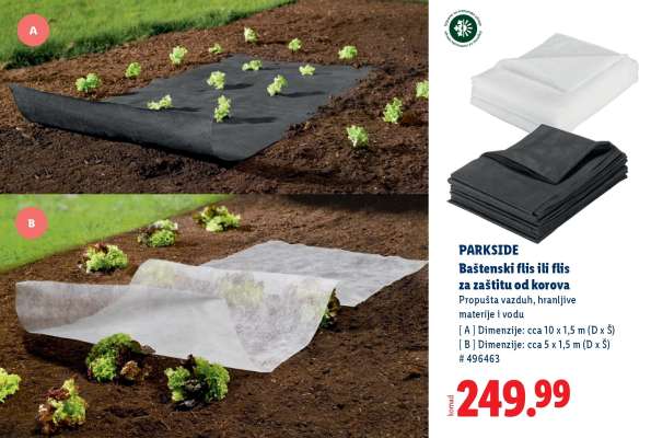 PARKSIDE Baštenski flis