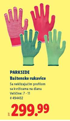 PARKSIDE Baštenske rukavice
