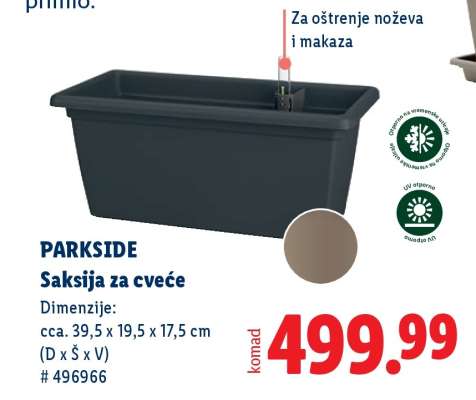 PARKSIDE Saksija za cveće