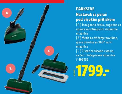 PARKSIDE Nastavak za perač pod visokim pritiskom