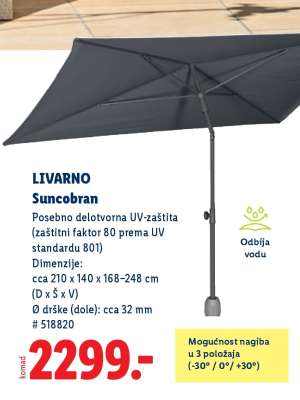 LIVARNO Suncobran
