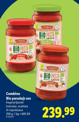 Combino Bio paradajz sos