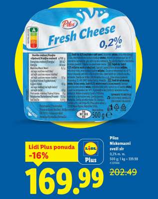 Pilos Niskomasni sveži sir