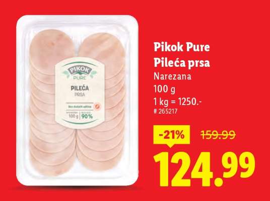 Pikok Pure Pileća prsa
