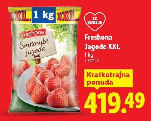 Freshona Jagode XXL