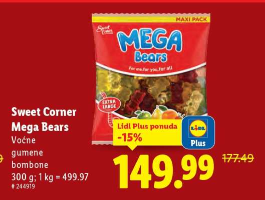 Sweet Corner Mega Bears