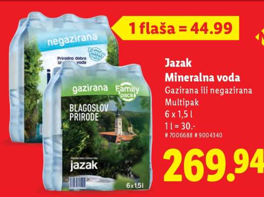 Jazak Mineralna voda