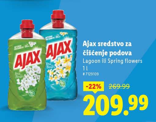 Ajax Sredstvo za čišćenje podova